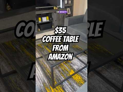 Let’s unbox & build my new coffee table from Amazon #amazon #amazonfinds #coffeetable