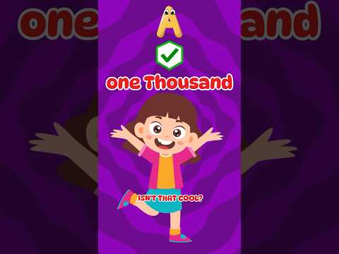 🔢 No letter 'A' in numbers below 1,000? #funfacts #shortsforkids