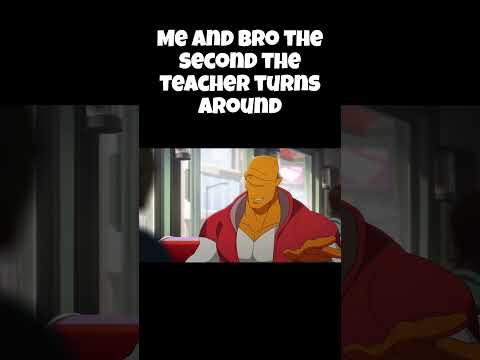 Me and Bro core. #meme #allenthealien #invicible #markgrayson #funny #d4vd #teacher #schoolmemes