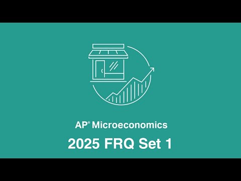 AP Microeconomics 2025 Exam FRQ Walk-through Set 1