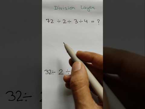 Division Layer #maths #division #mathstricks #exam #olympiad #shortsfeed #shorts #ytshorts