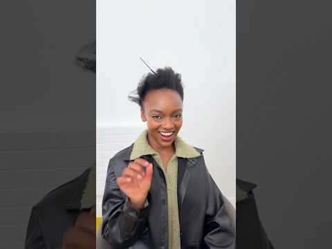 Bantu babe 👑 #bantuknots #model #fashionshow #naturalhairstyles #4chair #hairstyles #shorthair