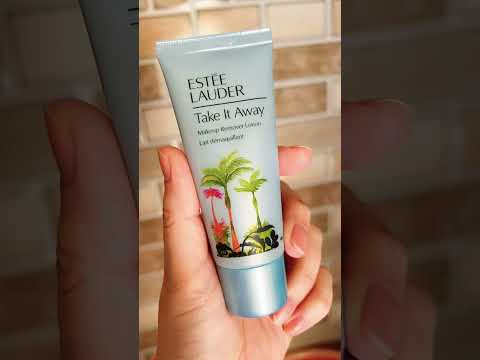 ⁠@EsteeLauder take it away Makeup removing lotion #makeup