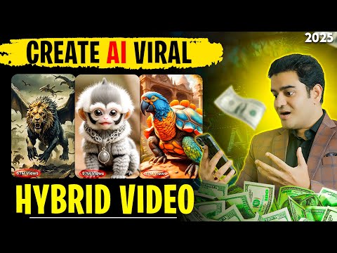 Animal Fusion AI Video Kaise Banaye Tutorial 2025 | Hybrid Animal AI Video Editing  #hybridanimalai