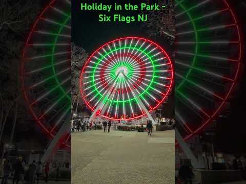 Holiday in the Park - Six flags NJ  #sixflags #holidayinthepark #holidays #xmas