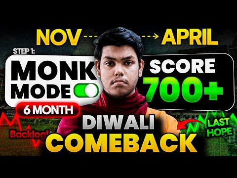 NEET 2025: BIGGEST COMEBACK EVER in 6 MONTHS! Detailed Plan To Score 700+Marks (Watch Before Diwali)