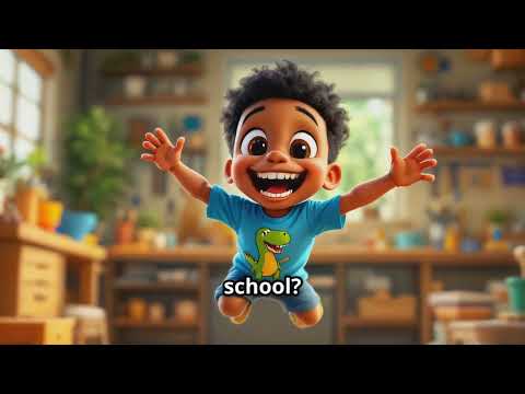 School Adventure (Part 2) Building for Project #School #adventure #kidslearning #cartoon #education