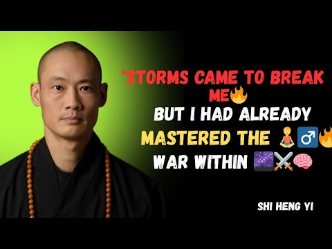 “⚔ Once You Win the Battle Inside… 🌌 No Storm Outside Can Shake You 🌪🧘‍♂” MASTER SHI HENG YI