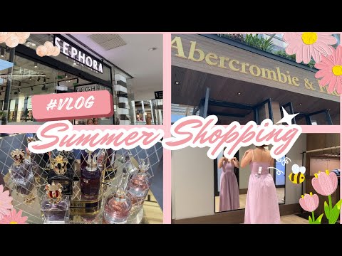Massive Summer Sale Haul 🛍️ What I Bought on Sale 🛒 | Sephora, Abercrombie, DJI Shopping Vlog | ASMR