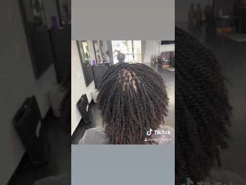EgyptianTwist 4B 4C hair  type Natural Strands 150 hair density