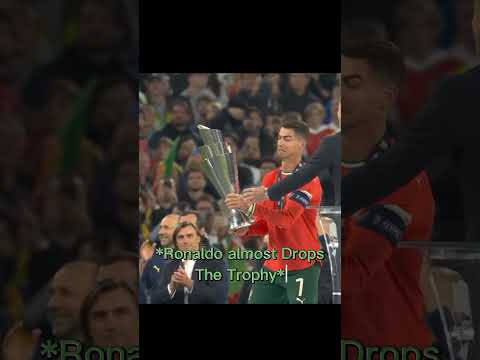 Portugal Players Vs Trophy 😂 #avee_player #funk #ronaldo #football #nationsleaguefinal #portugal