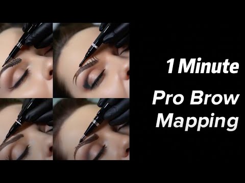 1 Minute Pro Brow Mapping Workshop Highlights