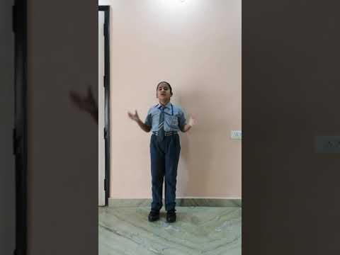 #narishakti #schoolperformance (3rd class) #girlpower #hindidiwas got 1st position