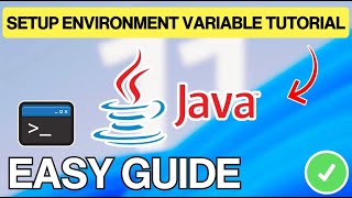How To SETUP Java PATH Environment Variable In Windows 11 (EASY GUIDE) 2026