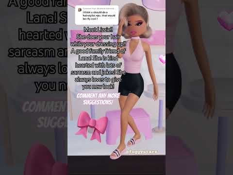 Meet Lizzie! #dresstoimpress #roblox #dti #npc #consept #comment #dressup #gaming #fyp #shorts