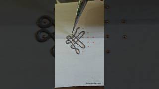 Dot Kolam #shorts #youtubeshorts #shortvideo #viralvideo #trending #kampikolam #rangoli #muggulu