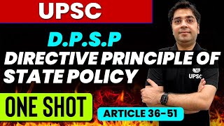 DPSP (Directive Principle Of State Policy) in 1 Shot | Indian Polity for UPSC