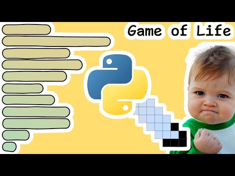 Game of Life in 54 Lines of Python | Conway's Game of Life