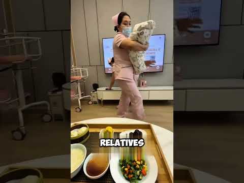 Did you know that having a baby in China is like a president’s party?