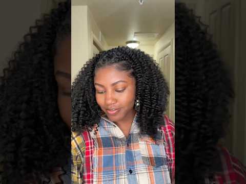 $10 Crochet braids protective style using @SensationnelHair ruwa water wave hair. #crisscrossbraid