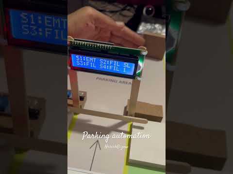 Parking area automation || Arduino Car parking project || Car parking automation || HarishGimzo