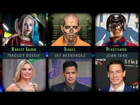 Suicide Squad 1 & 2 │Actors Before & After Makeup │ Mask
