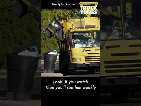 Garbage Truck Music Video Short #twentytrucks #shorts