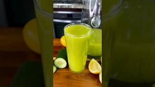 Green Detox Juice Improves Digestion Energy Levels Weight Loss & Healthier Skin #shorts