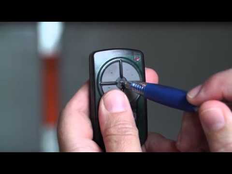 How to program your PTX-5 remote control