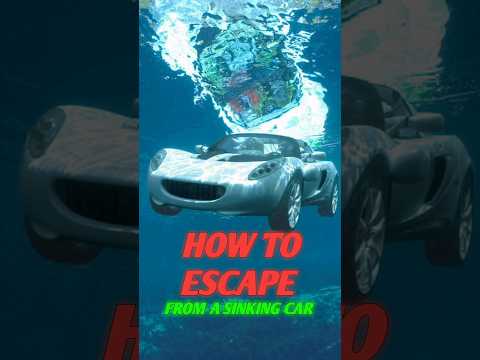 How to escape from a sinking Car? @zackdfilms