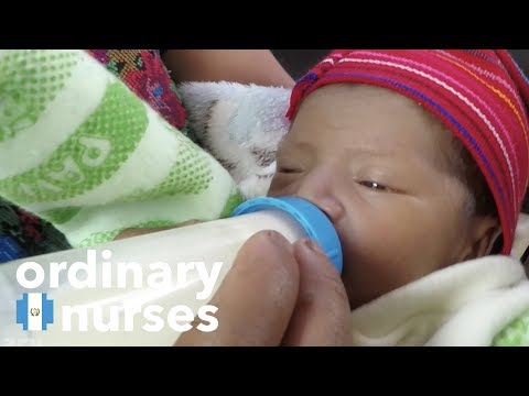 Baby Gets Echocardiogram at National Hospital in Guatemala