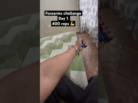 Forearms challange day 1 400 reps #trending #explore #gym #forearms #forearm_workout #