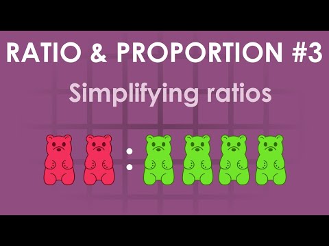 Simplifying ratios | Ratio & proportion #3