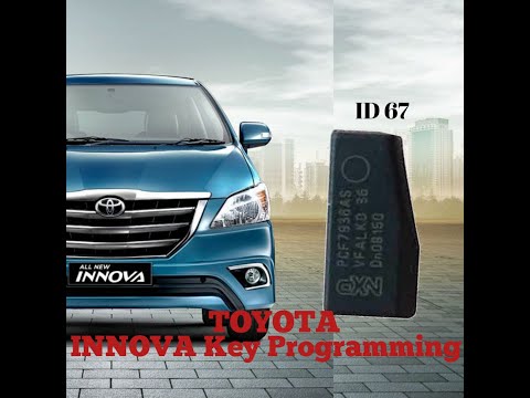 TOYOTA INNOVA KEY PROGRAMMING/ALL KEY LOST/x100PAD