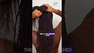 Looks so cute #qvrhair #twostrandtwist#minitwists #kinkyhair #protectivestyles