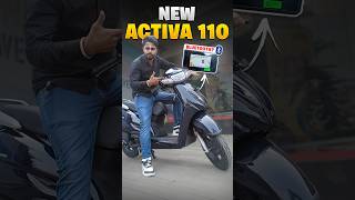 2025 Honda Activa 110 With New Updates! 😍| #shorts