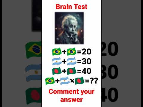 brain test math....#maths #mathquiz #mathpuzzle #iq #alberteinstein #brazil #argentina #bangladesh