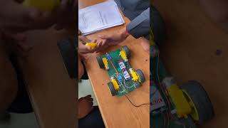 Ir sensor mini auto brake car #short #reels