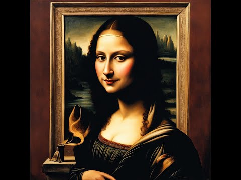 Amazing AI Versions of Famous Paintings. Leonardo Da Vinci, Mona Lisa, 1503–1519