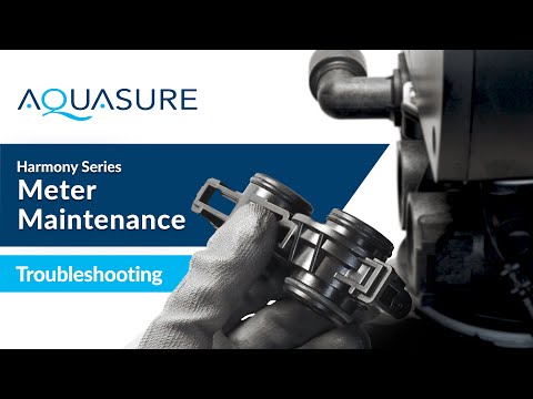 Aquasure Harmony Series Troubleshooting Guide | Cleaning the Digital Meter on Your Water Softener