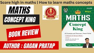 Maths concept king book review by Gagan Pratap sir