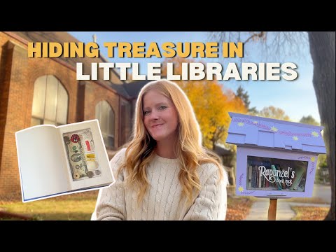 Hiding ✨Treasure✨ In Little Libraries!