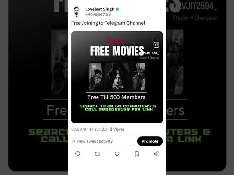 Free Joining till 500 subcribers