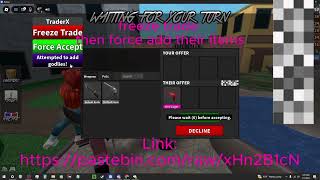 🧠 TRADE SCAM SCRIPT! │MM2 SCRIPT │GODLY STEALER 💸│ITEM STEALER🔪│UPDATED 2026