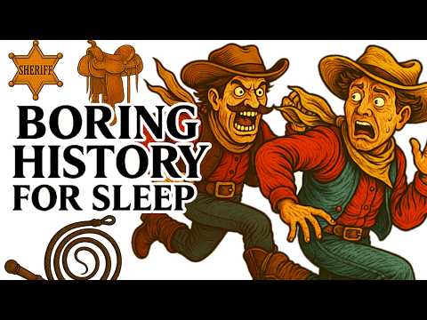 Boring History For Sleep | How Cowboys Survived Long Rides, Bandits, and Rotten Food