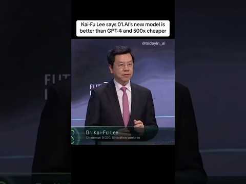 Kai-Fu Lee Claims 01.AI’s Yi-Lighting Outperforms GPT-4, Costs 500x Less, and Predicts PhD-Level AI