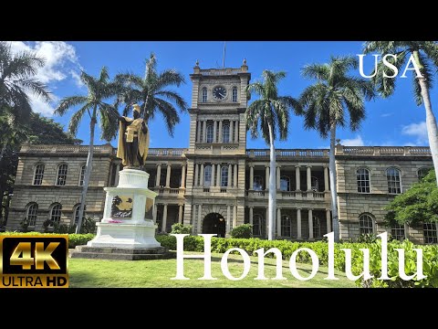 Exploring Oahu, Hawaii I 2025 I 4K I Part 4 : Honolulu