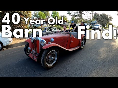 Rescuing a 40 Year-Old Barnfind 1949 MGTC- Limit 55 E1