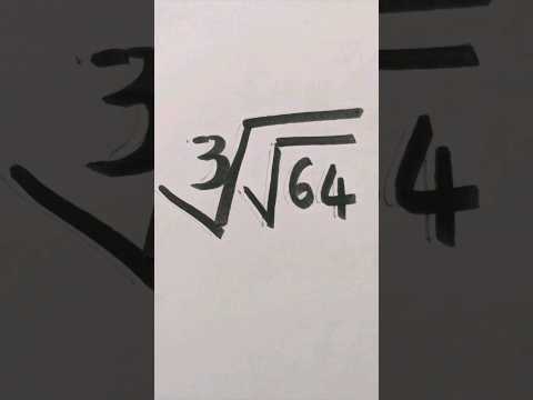 #matholympiadquestion what is 64^2^3?