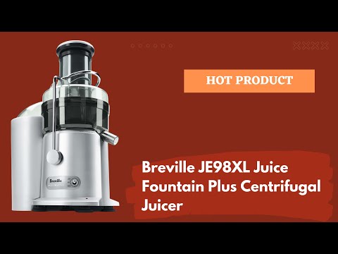Breville JE98XL Juice Fountain Plus Centrifugal Juicer,  | Easy Clean Juicer #brevillejuicer